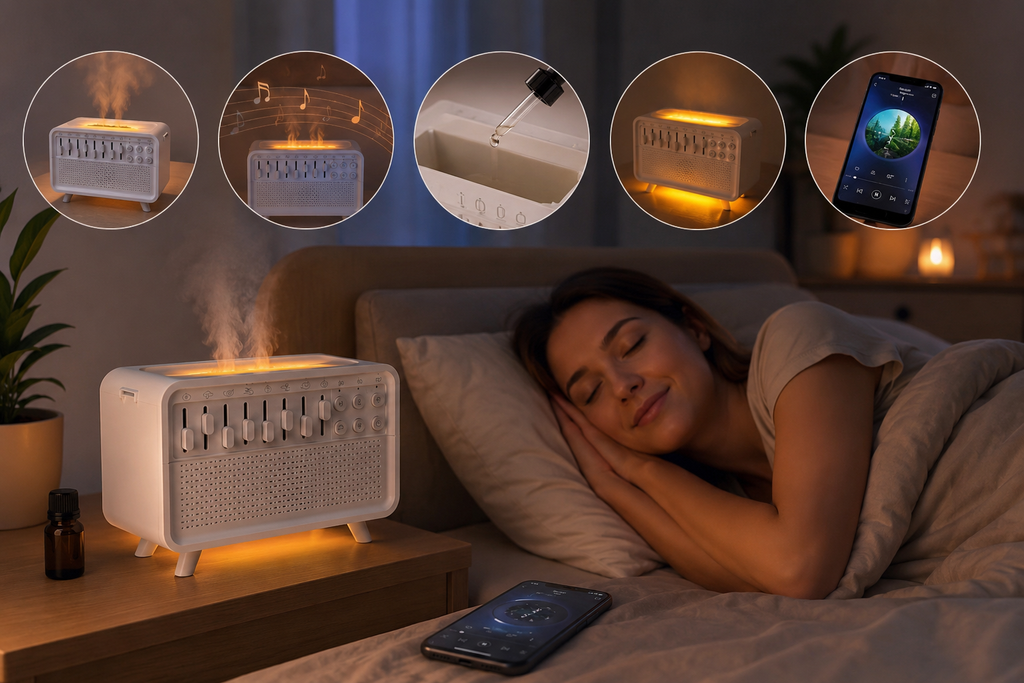 Zen’ergy Sérénité™– Diffuseur & Machine à Bruit Blanc