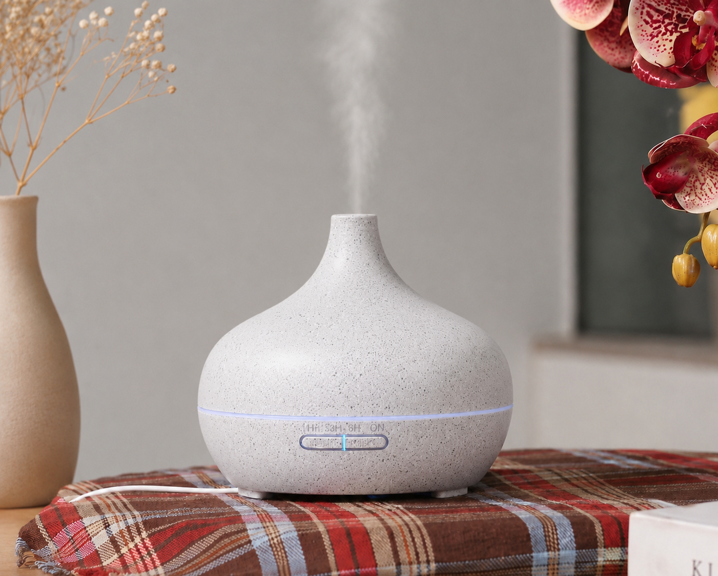 Diffuseur d’Huiles Essentielles Zen’ergy™ | Brume Relaxante & Ambiance Apaisante