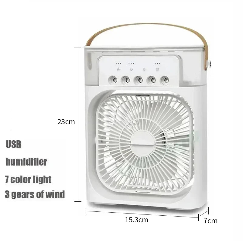 Zen’ergy BlowAir™- Rafraîchisseur d'Air Portable – Ventilation & Brumisation LED