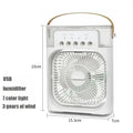 Zen’ergy BlowAir™- Rafraîchisseur d'Air Portable – Ventilation & Brumisation LED