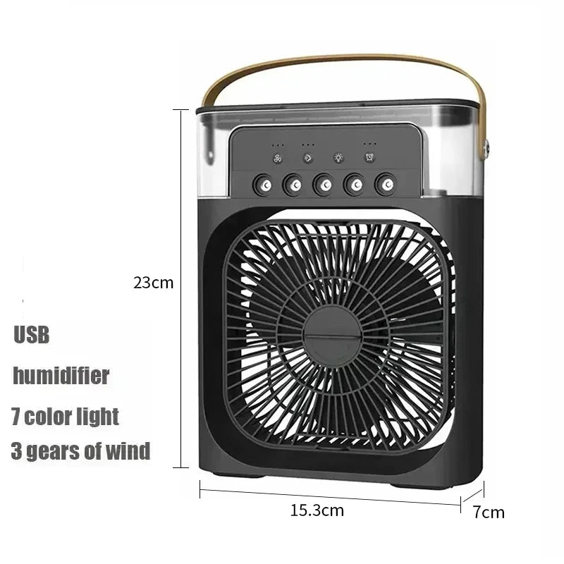 Zen’ergy BlowAir™- Rafraîchisseur d'Air Portable – Ventilation & Brumisation LED