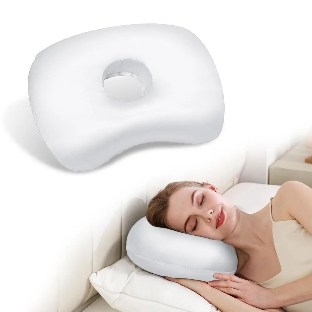 Zen’Ear™ – Oreiller Ergonomique Anti-Pression pour Oreilles Sensibles